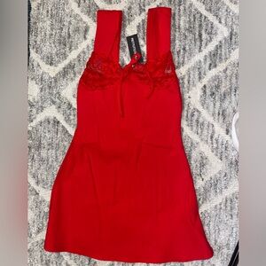 Pretty Little Thing Red Mini Dress